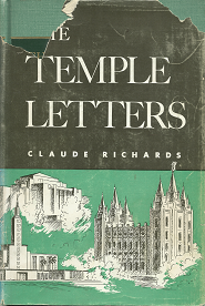 The Temple Letters – Claude Richards ~ Hardbound