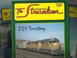 3 Magazines: The Streamliner ~ Railroad Magazines
