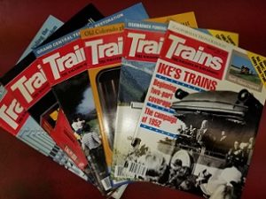 6 Misc. Issues ~ Trains, The Magazine of Railroading ~ 1990