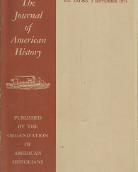 The Journal of american History: Volume 61 Number 2, Number 3, Number 1, Volume 60 Number 4  [Set]