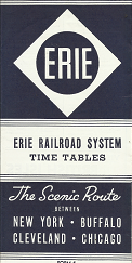Erie: Erie Railroad System Time Tables
