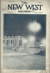 The New West Magazine: February, 1921, Vol. XII