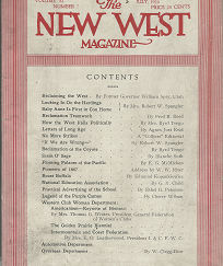 The New West Magazine: July, 1920, Vol. XI, No. 7