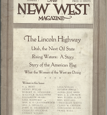 The New West Magazine: January, 1921, Vol. XII, No. 1
