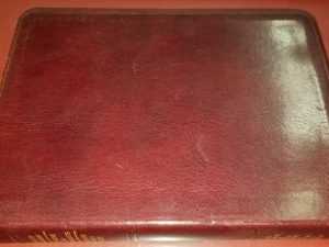 2006 Burgundy Triple Combination ~ 2006 Church Employee Christmas Gift Edition