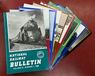 National Railway Bulletin (Set of 9 Misc. Issues)