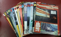 15 Misc. Issues of Passenger Train Journal Magazine