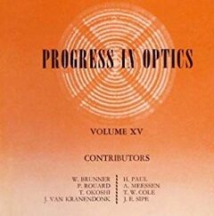 Progress in Optics, Volume 15 ~ Emil Wolf ~ ISBN: 9780720415155