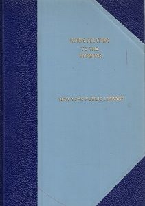 1909 ~ Works Relating To The Mormons – Bulletin of the New York Public Library