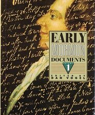 Early Mormon Documents Volume 1 ~ Edited by Dan Vogel ~ Hardbound with Jacket