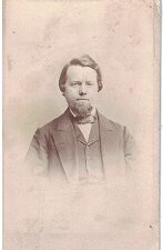 1862 ~ Small Size Cabinet Card of a Man
