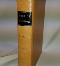 Book of Mormon ~ 1830 Reprint ~ Sesquicentennial Edition ~ Leather