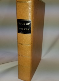 Book of Mormon ~ 1830 Reprint ~ Sesquicentennial Edition ~ Leather