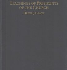 Teachings of Presidents of the Church ~ Heber J. Grant ~ Gray Leather Edition ~ RARE!