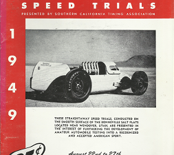 First Annual Bonneville National Speed Trials: 1949, 198, 1979, 39th, 28th annuals.
