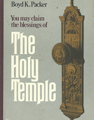 The Holy temple: You May Claim the Blessings[1980][Signed] – Boyd k. Packer – 0884944115
