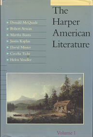 the Harper American Literature: Volume 1 & 2[Set] – Donald McQuade – 0060443723 & 0060443731