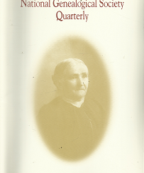 National Genealogical Society Quarterly : Volume 92, No. 3, September 2004