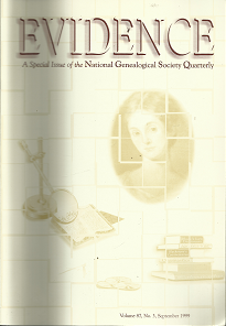 Evidence: Volume 87, No.3, September 1999