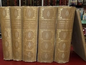 1919 ~ 5 Volume Set: Danmark, Land Og Folk ~ Daniel Bruun