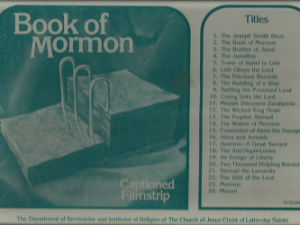 Book of Mormon: Captioned Filmstrip[24 Filmstrips Set]
