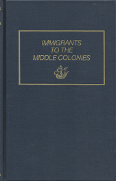 Immigrants to the Middle Colonies – Michael Tepper