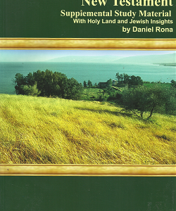 New Testament: Supplemental Study Material – Daniel Rona – 1886472815