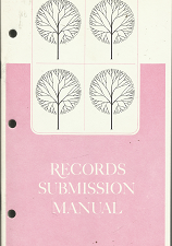 Records Submission Manual: 3rd Edition