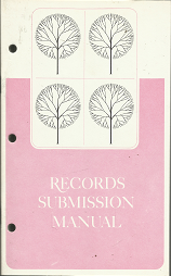 Records Submission Manual: 3rd Edition