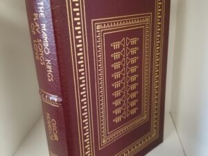 The Mambo Kings Play Songs of Love (Signed, Leather) (1989) ~ by Oscar Hijuelos