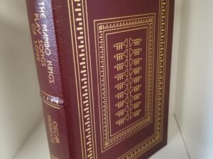 The Mambo Kings Play Songs of Love (Signed, Leather) (1989) ~ by Oscar Hijuelos