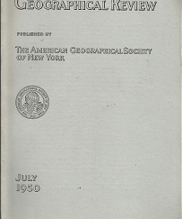 Georaphical Review: July, 1950 ~ by The American Geographical Society of New York