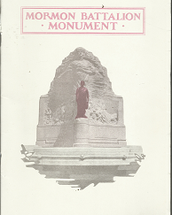 Mormon Battalion Monument Souvenir Brochure (1927)