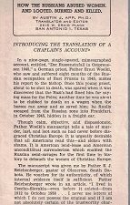 1947 ~ Our Land-Lease Pals in East Prussia. How The Russians Abused Women, and Looted, Burned and Killed