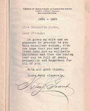 Book Signed by President Heber J. Grant ~ Eternal Semaphore by Leo J. Muir (Deseret News, Third Ed, 1928)