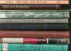 Collections of 9 Misc. RLDS Books (See Description)