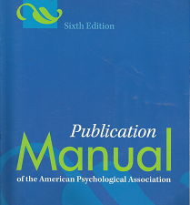 Publication Manual of the American Psychological Association: Sixth Edition – 9781433805615