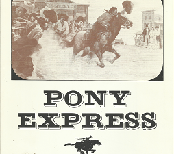Historic Resource Study: Pony Express – National Historic Trail