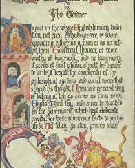 The Life and Times of Chaucer (1977) ~ by John Gardner