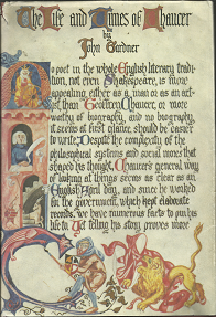 The Life and Times of Chaucer (1977) ~ by John Gardner