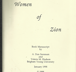 Women of Zion  – A. Don Sorensen & Valerie M. Hudson