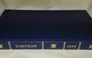 1859 ~ Report of The Secretary of War, … Report & Map of Wagon Road Routes in Utah Territory