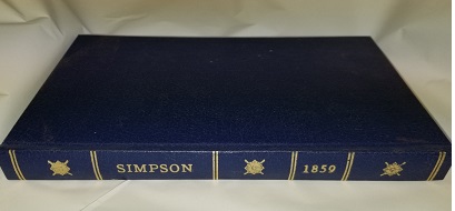 1859 ~ Report of The Secretary of War, … Report & Map of Wagon Road Routes in Utah Territory