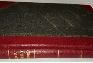 L.D.S. Family And Individual Record ~ Deseret Book Company ~ 1920