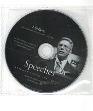 BYU Speeches ~ cd ~ I Believe ~ Bruce R. McConkie ~ 3 BYU Speeches on CD