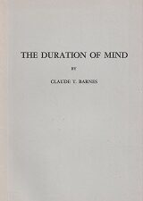 1955 ~ The Duration of Mind ~ Claude T. Barnes
