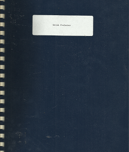 Welsh Probates [1970]