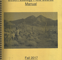 Desert Ecology Field Course Manual: Fall 2017 – Dale Clayton