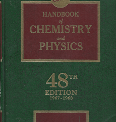 Handbook of Chemistry and Physics: 48th Edition 1967-1968 – Robert C. Weast & Samuel M. Selby