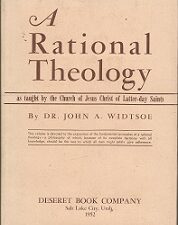 A Rational Theology ~ John A. Widtsoe ~ Rare Nice Dust Jacket! ~ 1952